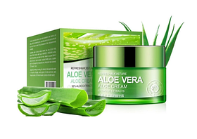 Крем для лица BIOAQUA Aloe Vera 92% успокаивающий и увлажняющий, 50 г.