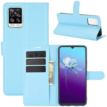 Чохол-книжка Litchie Wallet для Vivo V20 Blue