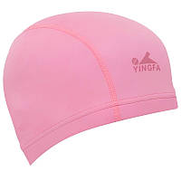 Шапочка для плавания YINGFA лайкра C0075: Gsport Розовый
