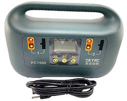 Зарядний пристрій дуо SkyRC PC1500 25A/1500W з блоком живлення для Li-Pol 12S/14S акумуляторів (SK-100173)