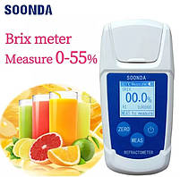 Цифровий рефрактометр SOONDA BR-02 (0-55% Brix/±0,2%)