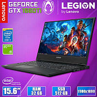 Сучасний ігровий ноутбук Lenovo Legion Y540 15.6" IPS i7 9750H GTX 1660Ti 32GB 512GB SSD