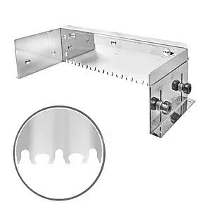 Розсувна гребінка-конструктор "Тигровий Зуб" (60) для укладання плитки на підлогу і стіни.