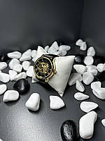 Механічний наручний годинник для чоловіка Форсінінг Чоловічий годинник з шкіряним ремінцем Наручні Часи для хлопця Forsining