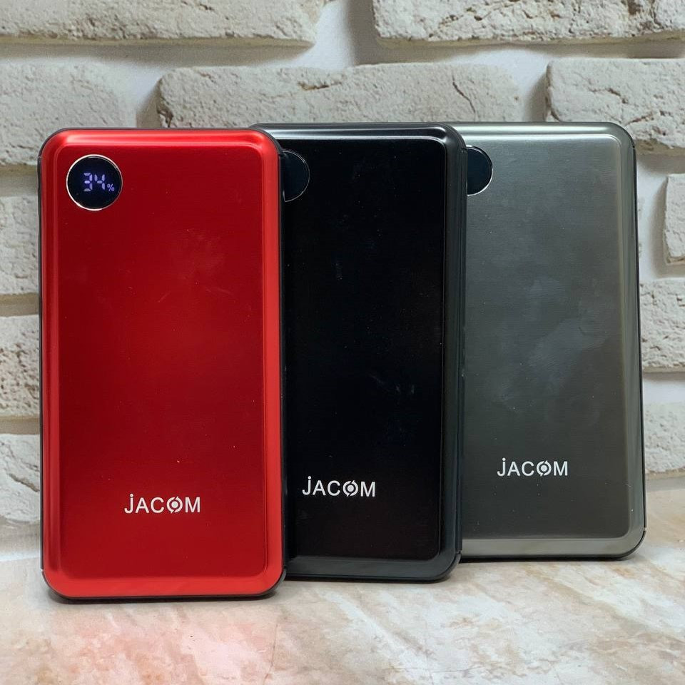 Pоwer Bank Jacom 15000mAh, Повербанк, Зовнішній акумулятор для телефону, Портативна батарея, Повербанк