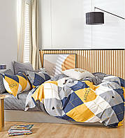 Комплект постельного белья Bella Villa сатин Евро разноцветный (B-0335 Eu)
