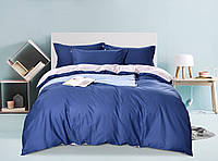 Комплект постельного белья Bella Villa сатин полуторный синий (B-0326 Sn)