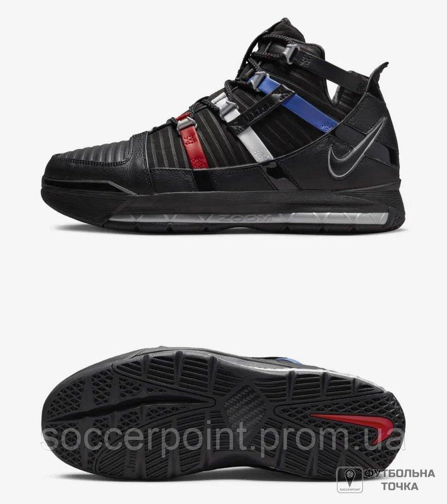 Кросівки Nike Zoom Lebron III QS DO9354-001 (DO9354-001). Чоловічі кросівки повсякденні. Чоловіче спортивне взуття.