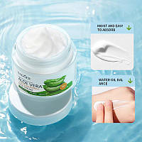 Зволожуючий крем для обличчя з алое вера Sadoer Aloe Vera Hydrating Refreshing Face Cream