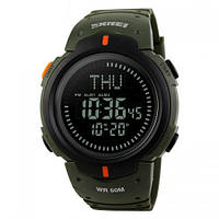 Часы наручные Skmei 1231 Оrіginal, Compass (Army Green, 1231AG) | Наручные часы FT