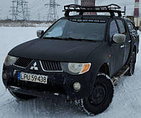 Багажная корзина 150х110 с местом под свет (LED) для Mitsubishi L200 2006-2015