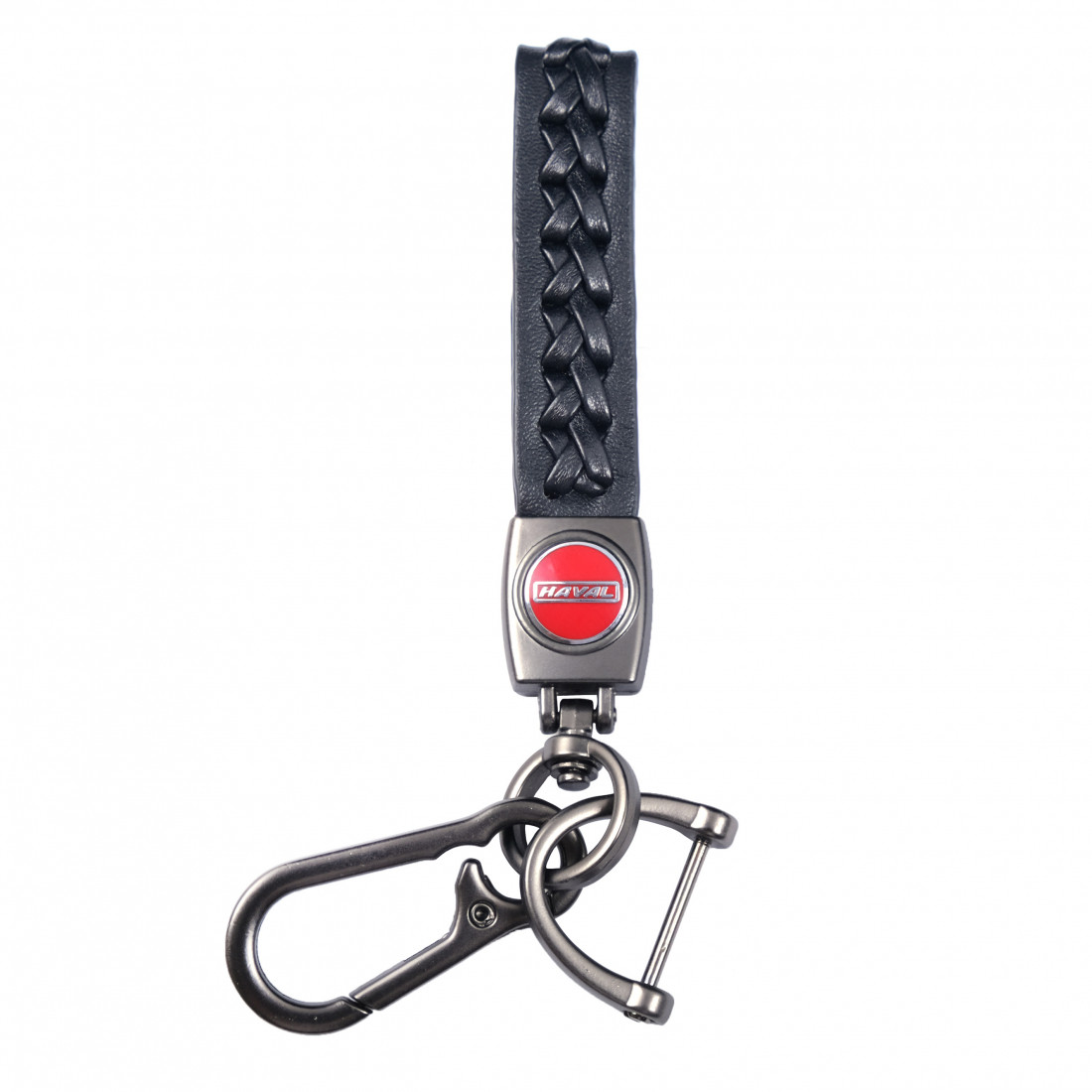 Брелок HAVAL на ключі чорний Carlife, фото 1