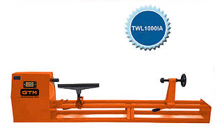 Токарний верстат по дереву GTM TWL1000IA Довжина заготовки 100 см Потужність 370 Вт