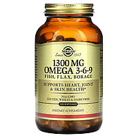 Solgar omega 3-6-9 1300 mg 120 softgels, солгар омега 3-6-9 1300 мг 120 капсул