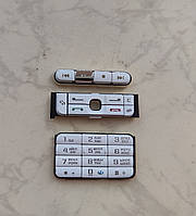 Клавіатура Nokia 3250 (рус/англ) (white)