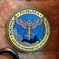 Шеврон военной разведки Украины сова ЗСУ пвх