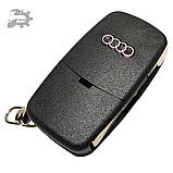 Викидний ключ корпус A3 Audi 2 кнопки CR1616 CR1620 4D0837231R AU19, фото 3