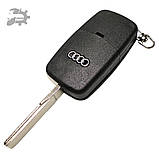 Викидний ключ корпус A3 Audi 2 кнопки CR1616 CR1620 4D0837231R AU19, фото 4