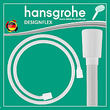 Душовий шланг hansgrohe Designflex 125 см білий матовий Matt White 28220700