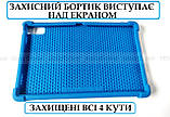 Синій силіконовий чохол броня з підставкою Lenovo Tab P11 2nd Gen (2 Gen) 11.5 (ленова таб п11 2 ген), фото 3
