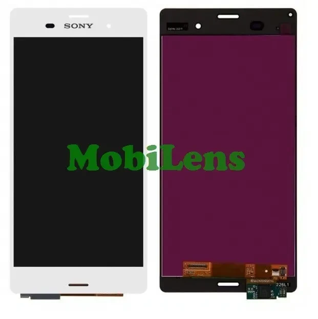 Sony D6603, D6633, D6643, D6653, D6683, Xperia Z3, Z3 Dual Дисплей +тачскрин (модуль) білий