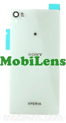 Sony D6603, D6633, D6643, D6653, D6683, Xperia Z3, Z3 Dual Задня кришка біла, фото 1