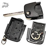 Викидний ключ корпус A3 Audi 3 кнопки CR1616 CR1620 4D0837231A 4D0837231N, фото 5