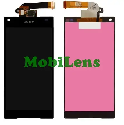 Sony E5823, E5803, Xperia Z5 Compact, SO-02H Дисплей + тачскрин (модуль) чорний, фото 1