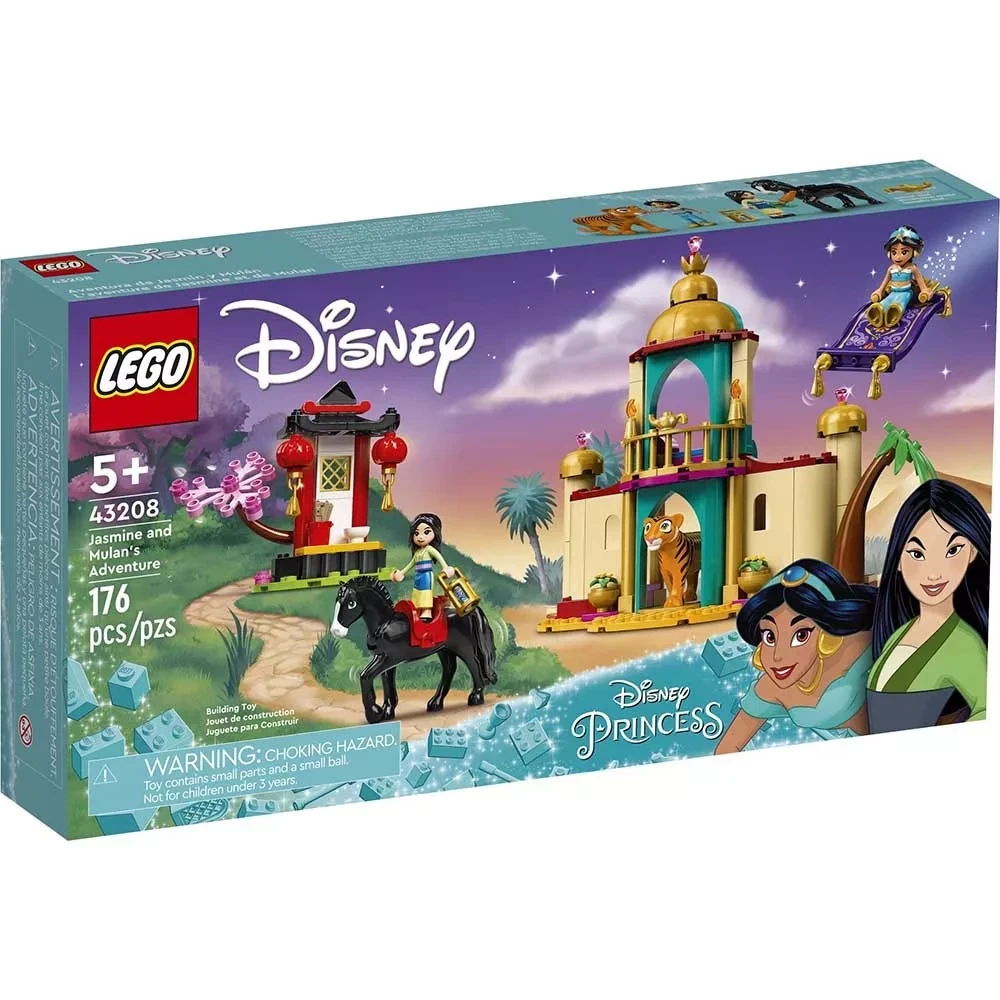 Конструктор LEGO I Disney Princess Пригоди Жасмін та Мулан (43208), фото 1