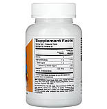 Вітамін D3 для дітей 12,5 мкг (500 МО) California Gold Nutrition Kid's 90 жувальних таблеток, фото 2