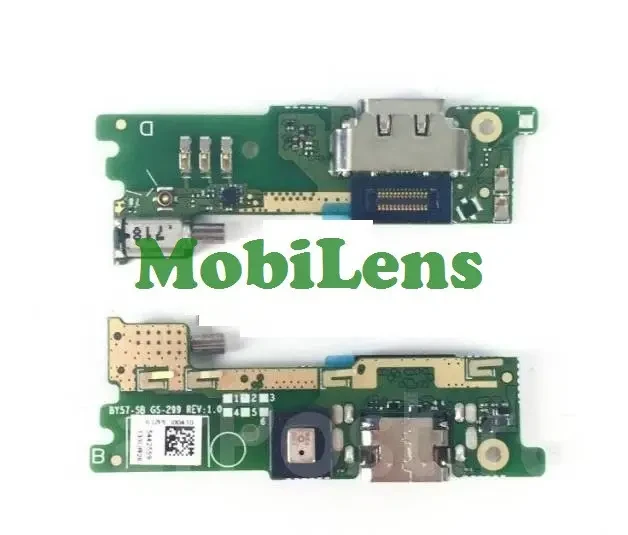 Sony G3112, Xperia XA1, G3116, G3121, G3123, G3125 Шлейф із роз'ємом зарядки та мікрофоном Original *PRC