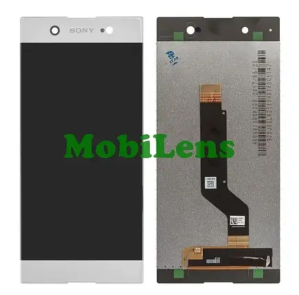 Sony G3212, Xperia XA1 Ultra, G3221, G3223, G3226 Дисплей + сталь (модуль) White Original *PRC, фото 1