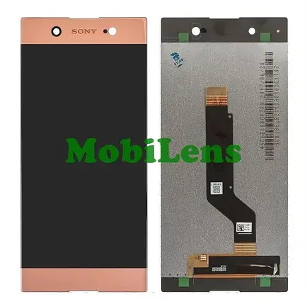 Sony G3212, Xperia XA1 Ultra, G3221, G3223, G3226 Дисплей + сталь (модуль) Pink Original *PRC, фото 1