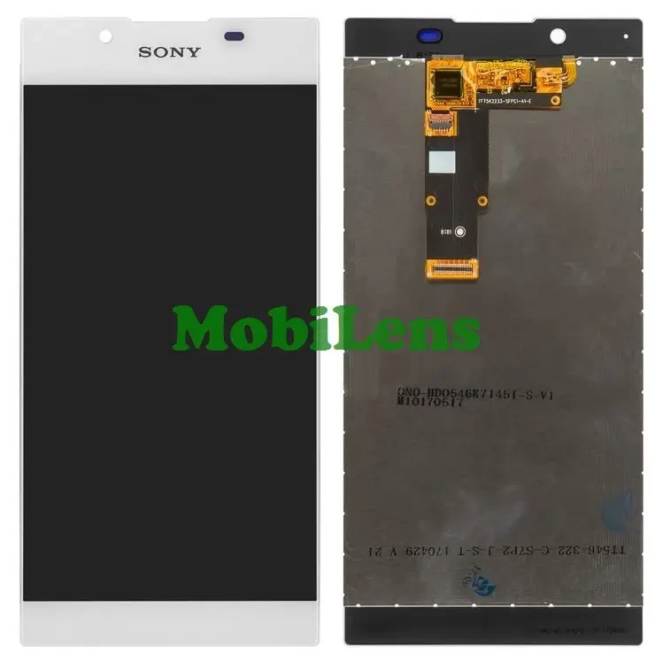 Sony G3312, Xperia L1, G3311, G3313 Дисплей + тачскрин (модуль) білий Original *PRC