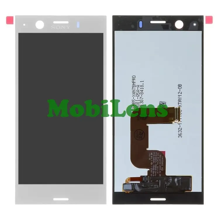 Sony G8441, Xperia XZ1 Compact, SO-02K Дисплей+тачскрин(модуль) серебристо-белый