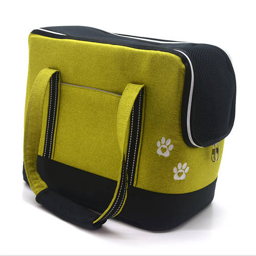 Сумка-переноска для маленьких собак и кошек Балу салатовая №1 23х40х32 ...