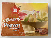 Рисові чипси, різнокольорові крекери, Prawn crackers 227г