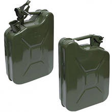 Каністра металева 10 літрів для палива та технічних рідин MZOPT