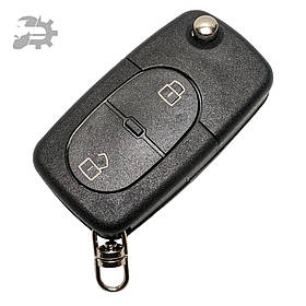 Викидний ключ корпус Caddy 3 Volkswagen 2 кнопки CR1616 CR1620 4D0837231R