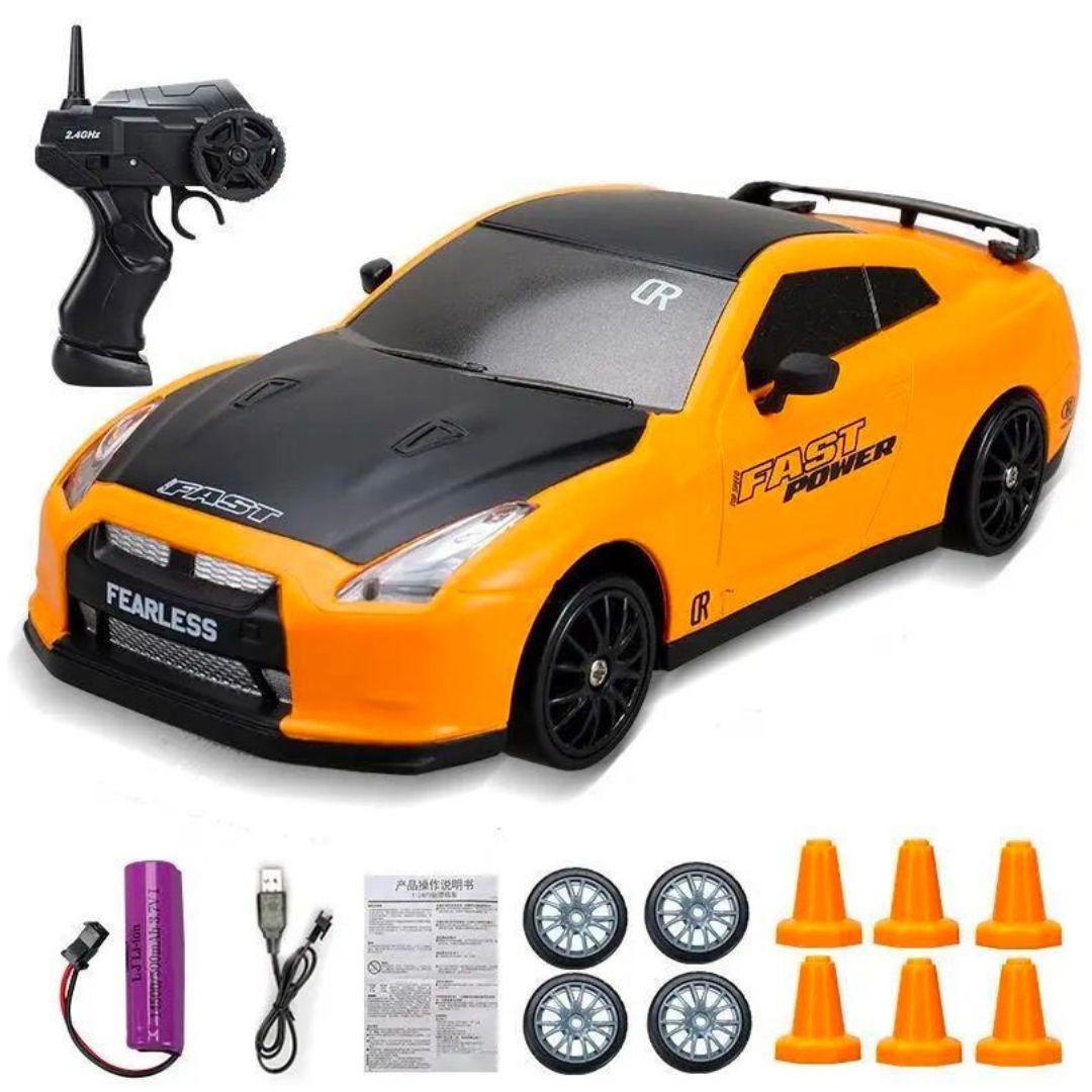 Машинка для дрифту на пульті Nissan GT-R 4WD 1 акумулятор, фото 1