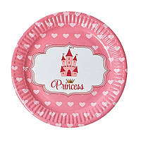 Набор бумажных тарелок "Принцессы" 7038-0043, 10 шт