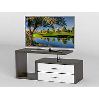 Тумба під телевізор Тіса Меблі ТВ-248 Венге Білий