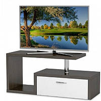 Тумба під телевізор Тіса Меблі ТВ-255 Венге Білий