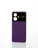 Чехол Realme 10 Pro+ с защитой камеры фиолетовый (реалми 10 про)