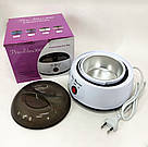 Воскоплав з терморегулятором PRO-WAX 100 для воску в банці, в гранулах, таблетках 400 мл SP-94, фото 10