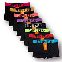 Трусы мужские боксеры хлопок Calvin Klein 18, ассорти чёрные, размер 2XL (50-52), 013079