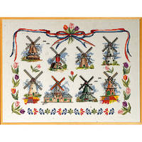 Набор для вышивания "Голландские мельницы (Dutch Windmills)" Permin