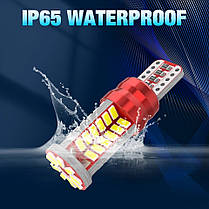 Світлодіодна лампа T10 57SMD 3014Chip 2,3 Вт зі світлодіодів W5W лампочки номерного знака, фото 4