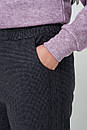 Сірі теплі брюки Лінда великий розмір 50 52 54 56 58 60, фото 5