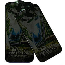 Захисне скло Apple iPhone X, iPhone XS, iPhone 11 Pro (Privacy антишпигун)